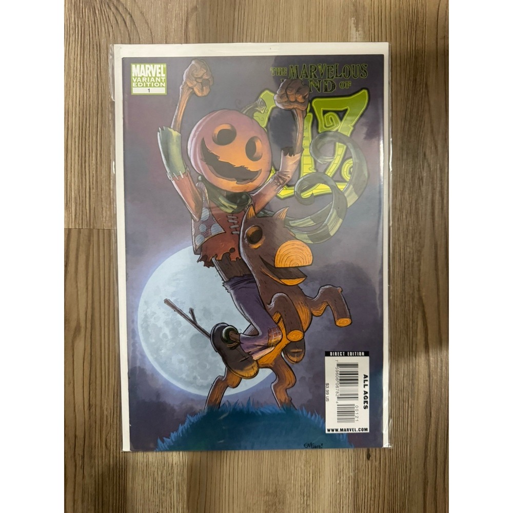 Marvelous Land of Oz #1 1:10 Ed McGuinness Variant Marvel 2009 Bagged Boarded
